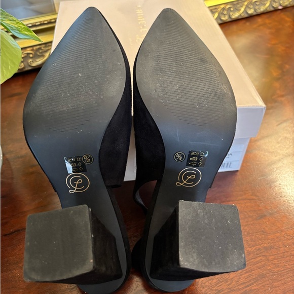 Chinese Laundry Black Women's Slingback Heels - Picture 5 of 8